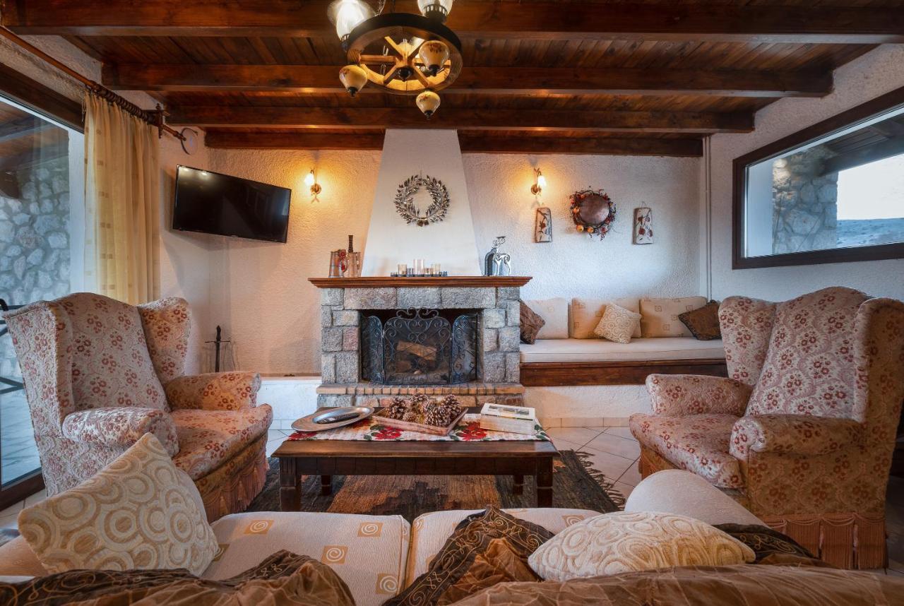 Chalet Renata 2 Livadi Arachovas Kalívia Kültér fotó