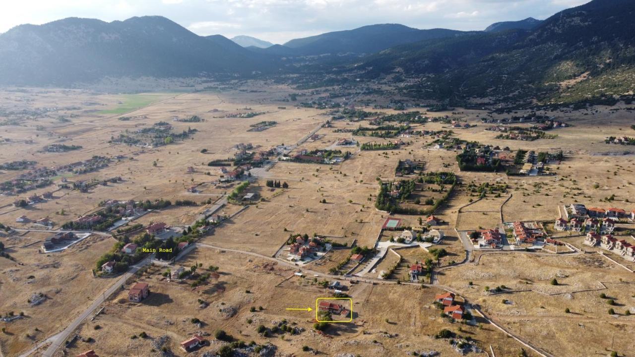 Chalet Renata 2 Livadi Arachovas Kalívia Kültér fotó